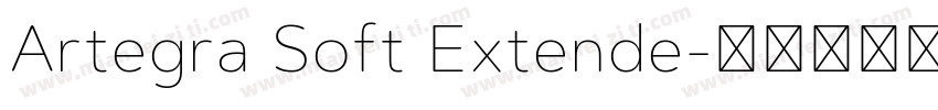 Artegra Soft Extende字体转换